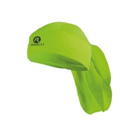 Chusta rowerowa Rogelli Bandana. Zielone chusty Rogelli, bez wzorów, sportowe. Za 46.00 zł.