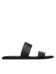 Gant Klapki 32561260 Czarny. Czarne klapki Gant, bez wzorów, ze skóry, bez obcasa, bez zapięcia. Za 589.99 zł.