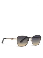 Guess Okulary przeciwsłoneczne GU7884 Złoty. Żółte okulary przeciwsłoneczne Guess, z aplikacjami, z tworzywa sztucznego, plastikowe. Za 589.99 zł.