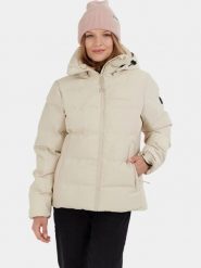 Kurtka Przejściowa Damska Fundango Mirabelle. Brązowe kurtki FUNDANGO, na zimę, xs, bez wzorów, z materiału, eleganckie, bez kaptura. Za 649.00 zł.