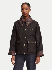 Barbour Kurtka przejściowa Spey LWX1581RU91 Brązowy ciemny Regular Fit. Brązowe kurtki Barbour, bez wzorów, z bawełny, bez kaptura. Za 1,869.00 zł.