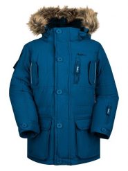 Peek U Parka zimowa "West" w kolorze niebieskim rozmiar: 152. Niebieskie płaszcze Peek U, na zimę, m, bez wzorów, bez kaptura. Za 309.95 zł.