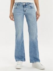 Lee Jeansy Jessica 112349550 Niebieski Bootcut Fit. Niebieskie jeansy Lee, bez wzorów, z bawełny. Za 169.99 zł.