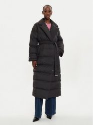 Pinko Kurtka puchowa Taccuino 103829 A0L5 Czarny Regular Fit. Czarne kurtki Pinko, l, bez wzorów, z puchu, bez kaptura. Za 1,459.00 zł.