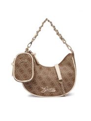 Guess Torebka J6YZ02 W2507 Brązowy. Brązowe torebki klasyczne Guess, z aplikacjami, ze skóry, bez dodatków. Za 294.99 zł.