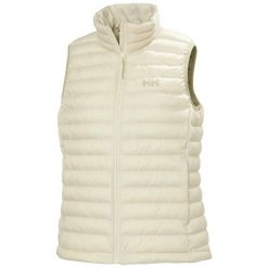 Damska kurtka bez rękawów Helly Hansen Sirdal. Białe kurtki Helly Hansen, xs, bez wzorów, z poliesteru, bez kaptura. Za 515.50 zł.