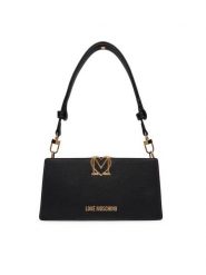 LOVE MOSCHINO Torebka JC4128PP1OLM0000 Czarny. Czarne torebki klasyczne Love Moschino, bez wzorów, ze skóry, bez dodatków. Za 879.99 zł.