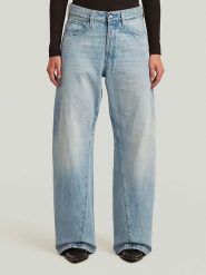 G-Star Dżinsy - Loose fit - w kolorze błękitnym rozmiar: W30/L30. Niebieskie jeansy G-Star, l, z aplikacjami, ze skóry, klasyczne. Za 219.60 zł.