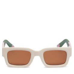 Okulary przeciwsłoneczne Roxy. Czerwone okulary przeciwsłoneczne Roxy, bez wzorów. Za 129.99 zł.