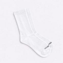 Regular Skarpetki rowerowe Oddychające Kolarstwo szosowe Unisex Białe. Białe skarpetki ACELERA, bez wzorów, z materiału. Za 89.99 zł.