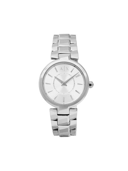 Armani Exchange Zegarek Audelle AX4405 Srebrny. Szare, analogowe zegarki Armani Exchange, srebrne. Za 789.99 zł.