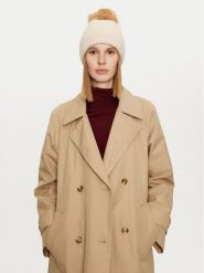 ONLY Czapka Kate 15297982 Biały. Białe czapki zimowe ONLY, bez wzorów, z materiału. Za 69.99 zł.