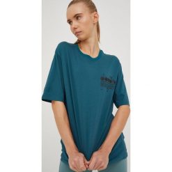 Diadora t-shirt bawełniany kolor zielony z nadrukiem. Zielone t-shirty Diadora, l, bez wzorów, z bawełny, bez kołnierzyka, bez ramiączek. Za 159.99 zł.