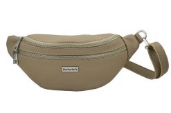 Saszetka skórzana nerka BARBERINI'S 985-2 beżowa. Brązowe nerki i saszetki Barberinis, bez wzorów, ze skóry, eleganckie, bez dodatków. Za 169.99 zł.