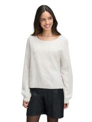 CARTOON Sweter w kolorze jasnoszarym rozmiar: 40. Szare swetry Cartoon, bez wzorów, bez ramiączek. Za 139.95 zł.