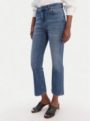 Marella Jeansy 2613181074 Niebieski Straight Fit. Niebieskie jeansy Marella, bez wzorów, z bawełny. Za 829.99 zł.