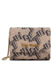Juicy Couture Portfel BIJXT8663WVP Brązowy. Brązowe portfele Juicy Couture, bez wzorów, z tworzywa sztucznego. Za 159.99 zł.