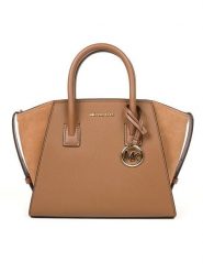 Michael Kors Skórzana torebka w kolorze karmelowym - 31 x 19 x 13 cm rozmiar: onesize. Brązowe torebki klasyczne Michael Kors, bez wzorów, z materiału, przez ramię, bez dodatków. Za 774.99 zł.