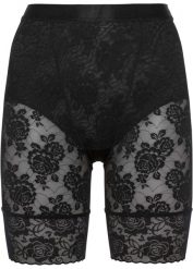 Reformy shape, średni stopień modelowania sylwetki. Czarne bielizna modelująca bonprix, bez wzorów, z koronki. Za 92.99 zł.