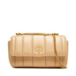 Torebka Tory Burch. Brązowe kopertówki Tory Burch, bez wzorów, bez dodatków. Za 1,399.00 zł.