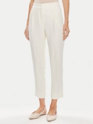 Marella Spodnie materiałowe Izabel 31310511200 Écru Regular Fit. Spodnie materiałowe Marella, bez wzorów, z materiału. Za 419.99 zł.