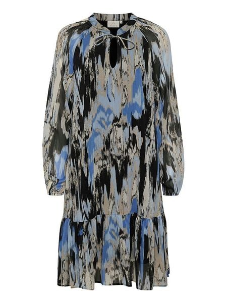 Kaffe Sukienka "Qia" ze wzorem rozmiar: 36. Sukienki Kaffe, bez wzorów, bez kołnierzyka, bez ramiączek, midi. Za 113.63 zł.