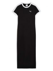 Puma Sukienka w kolorze czarnym rozmiar: S. Czarne sukienki Puma, na co dzień, s, bez wzorów, bez kołnierzyka, bez ramiączek, maxi, proste. Za 135.81 zł.