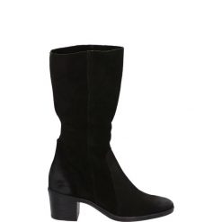 ZAMSZOWE BOTKI SALLY82 CRO NERO. Botki Venezia, bez wzorów, ze skóry, bez obcasa, bez zapięcia. Za 279.00 zł.