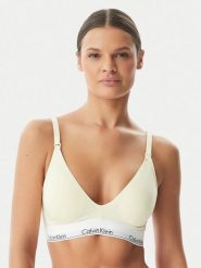 Calvin Klein Underwear Biustonosz do karmienia LV00QF8506 Kremowy. Białe biustonosze Calvin Klein Underwear, bez wzorów, z bawełny. Za 179.99 zł.