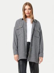 Noisy May Koszula Flanny 27012531 Szary Loose Fit. Szare koszule Noisy May, m, bez wzorów, z syntetyku, bez kołnierzyka, bez ramiączek. Za 109.99 zł.