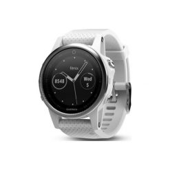 Zegarek sportowy z GPS GARMIN Fenix 5S Srebrny z białym paskiem 010-01685-00. Białe zegarki sportowe Garmin. Za 1,699.00 zł.