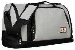 Torba sportowa Peterson PTN NB22034 szaro-czarna. Czarne torby sportowe Peterson, bez wzorów, z tkaniny. Za 91.98 zł.