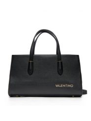 Valentino Torebka Jasmin VBS8NS23 Czarny. Czarne torebki klasyczne Valentino, bez wzorów, ze skóry, bez dodatków. Za 399.99 zł.