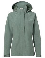 Kurtka VAUDE Rosemoor II dla kobiet. Zielone kurtki Vaude, bez wzorów, z materiału, eleganckie, bez kaptura. Za 635.85 zł.