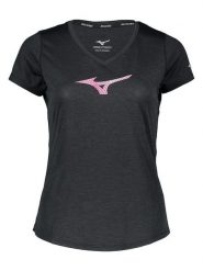 Mizuno Koszulka funkcyjna "Impusle Core" w kolorze czarnym rozmiar: L. Czarne t-shirty sportowe Mizuno, l, bez wzorów, bez ramiączek, outdoorowe. Za 61.60 zł.