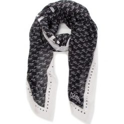 Chusta KARL LAGERFELD - 86KW3307 Black. Czarne chusty KARL LAGERFELD, z jedwabiu. Za 509.00 zł.