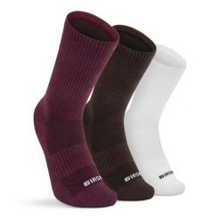 Skarpetki golfowe z bawełny organicznej trójpak Siroko Rough Classic. Białe skarpetki SIROKO, bez wzorów, z bawełny. Za 59.00 zł.
