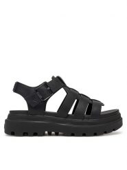 Palladium Sandały Pallacruise Fisherman 94462-008-M Czarny. Czarne sandały Palladium, bez wzorów, z nubiku, bez obcasa, na płaskiej podeszwie, bez zapięcia. Za 309.99 zł.