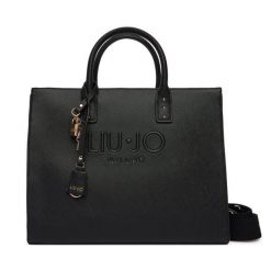 Torebka Liu Jo. Czarne torebki klasyczne Liu Jo, bez wzorów, klasyczne, bez dodatków. Za 679.99 zł.