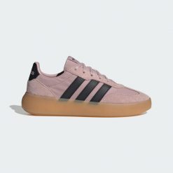 Buty Barreda Decode. Brązowe buty trekkingowe adidas, z gumy, bez zapięcia. Za 369.00 zł.
