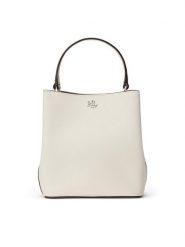 LAUREN RALPH LAUREN Torebka 431977411008 Biały. Białe torebki klasyczne Lauren Ralph Lauren, bez wzorów, ze skóry, bez dodatków. Za 599.99 zł.