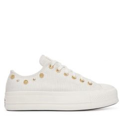 Trampki Converse. Brązowe trampki Converse, bez wzorów, retro, bez zapięcia. Za 419.99 zł.