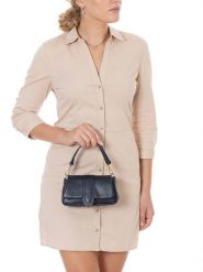 Lia Biassoni Skórzana torebka "Forgialle" w kolorze granatowym - 20 x 11 x 6 cm rozmiar: onesize. Niebieskie torebki klasyczne Lia Biassoni, bez wzorów, z materiału, bez dodatków. Za 217.99 zł.