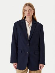 Tommy Hilfiger Marynarka Elevated WW0WW46808 Granatowy Relaxed Fit. Niebieskie marynarki i żakiety Tommy Hilfiger, bez wzorów, z bawełny, bez ramiączek. Za 1,799.00 zł.