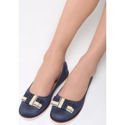 Niebieskie Balerinki Lilium. Baleriny marki Born2be. Za 39.99 zł.