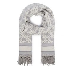 Szalik Guess. Szare szaliki i kominy Guess, z aplikacjami. Za 194.99 zł.