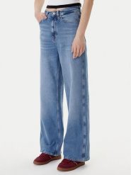 Tommy Jeans Jeansy Claire DW0DW21985 Niebieski Wide Leg. Niebieskie jeansy Tommy Jeans, bez wzorów, z bawełny. Za 449.99 zł.