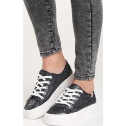 Czarne Trampki Ilona. Trampki marki Born2be. Za 44.99 zł.