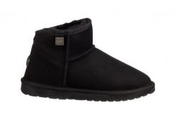 Śniegowce Emu Platinum Slim Darling Black 119199, Czarny, Skóra naturalna - 41. Brązowe śniegowce EMU, z aplikacjami, ze skóry, bez zapięcia. W wyprzedaży za 494.10 zł.