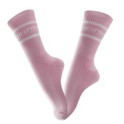 Skarpety bawełniane JD ATTACK Lizzie. Czerwone skarpetki JD ATTACK, bez wzorów, z bawełny. Za 49.00 zł.